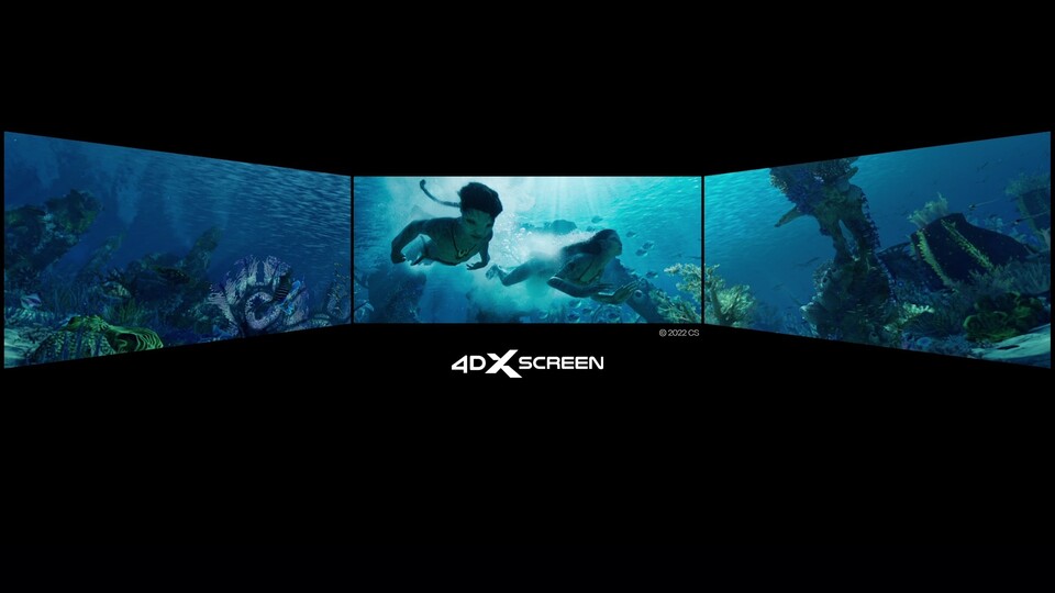CGV ‘아바타 물의 길’ 4DX 스크린 3D 포맷으로 몰입형 관람의 신세계 연다